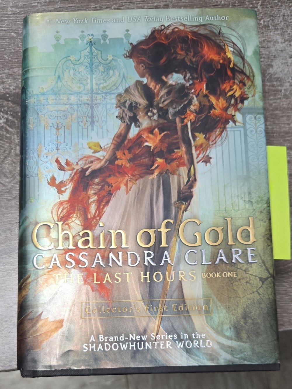 Chain of Gold by Cassandra Clare - Gold & Red Cover Hardcover